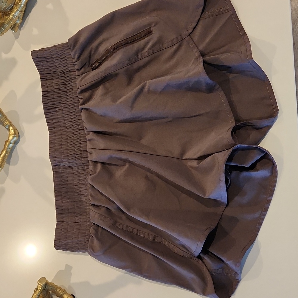 High waisted running shorts